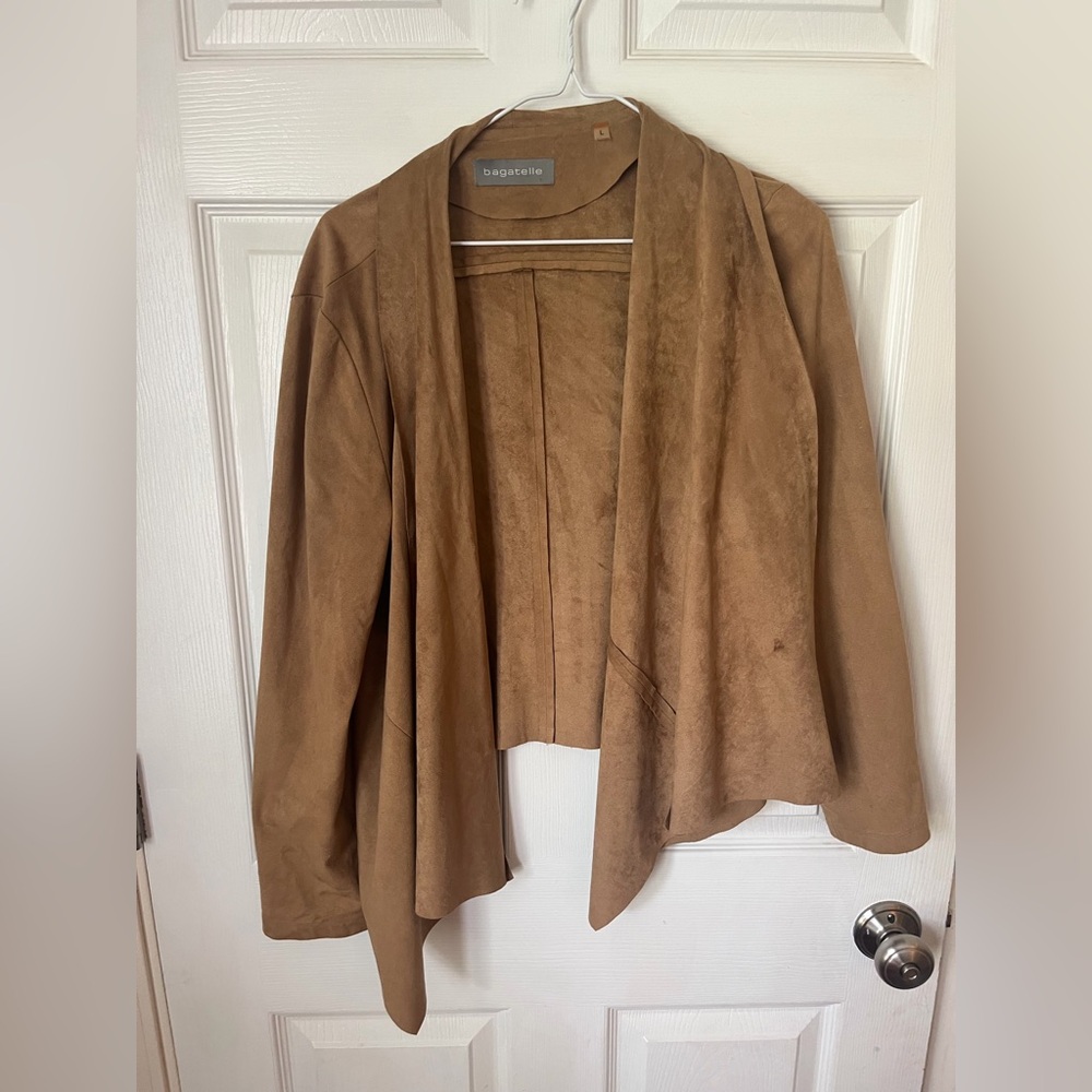 Bagatelle faux suede jacket